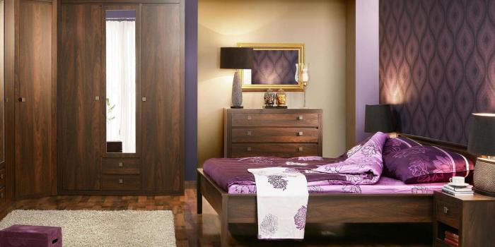 1440x900 26 Bewitching Purple Bedroom Design For Comfort Decoration Ideas