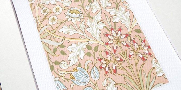 1264x948 William Morris Botanical Wallpaper Pattern 6 Archival Quality Print on  Watercolor Paper