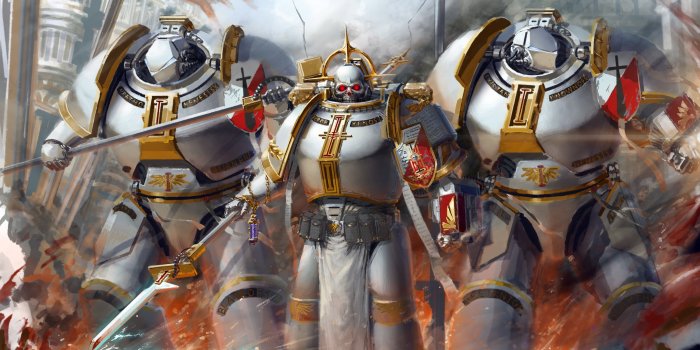 3840x2160 Wallpaper Warhammer 40K, grey knights, art picture 3840x2160 UHD 4K