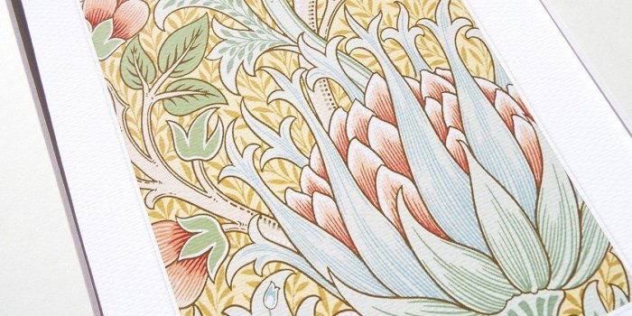 1264x948 William Morris Botanical Wallpaper Pattern 7 Archival Quality Print on  Watercolor Paper