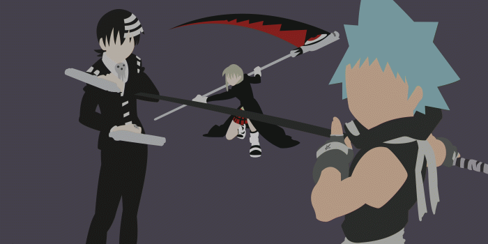 8000x4500 5061378 Black Star (Soul Eater), Maka Albarn, Death the Kid