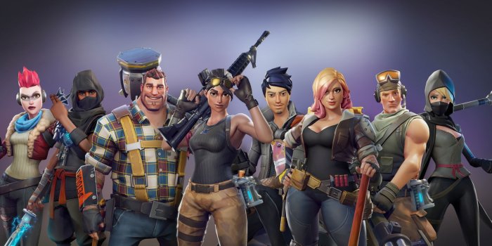 2048x1152 Download 2048x1152 wallpaper all characters, video game, fortnite