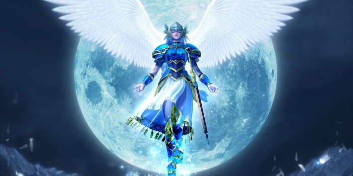 1920x1080 Video game angel character digital wallpap0er, fantasy art, Valkyrie