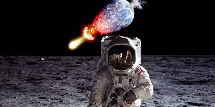 1680x1050 Burning Astronaut Wallpaper on MarkInternational.info