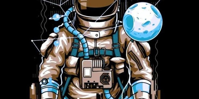 736x1308 cafa4275 JELLYSPACE T-Shirt - Astronaut T-Shirt is $11 today at TeeFury!