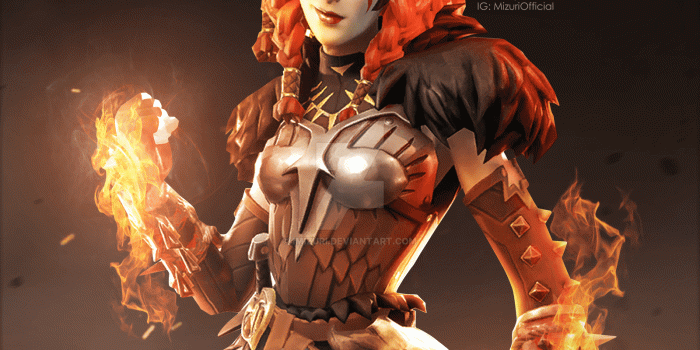 1600x2000 FORTNITE - VALKYRIE (FIRE) by MizuriOfficial
