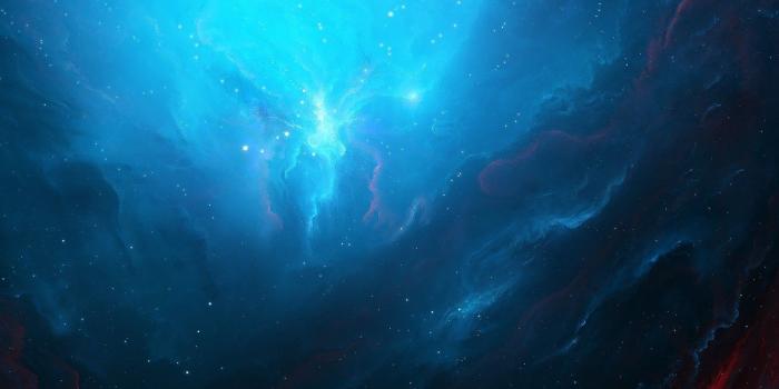 1332x850 Wallpaper colors, colorful, space, blue, Nebula, stars, cosmos