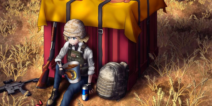 7680x4320 7680x4320 Pubg Air Drop Anime Art 8k 8k HD 4k Wallpapers, Images