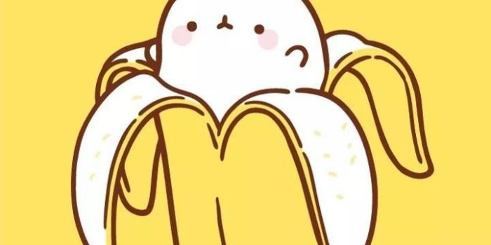 720x1280 Bunny in a banana | Cute wallpapers in 2019 | Kawaii wallpaper