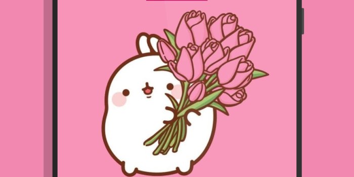 1600x2880 Kawaii Bunny Wallpaper for Android - APK Download