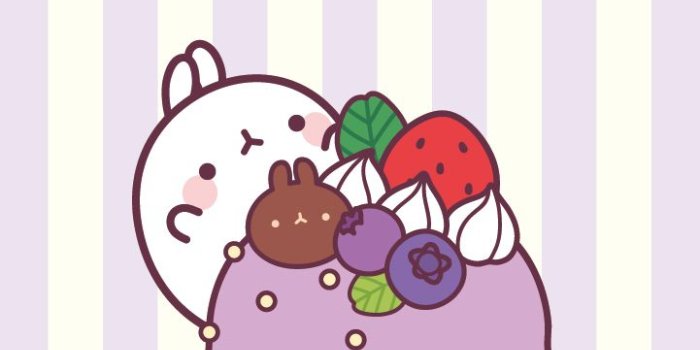 721x1281 Kawaii Wallpaper Molang (#176590) - HD Wallpaper Download