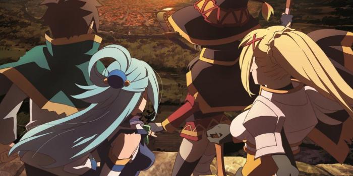 1080x1920 KonoSuba Aqua Darkness Kazuma Sato Megumin.Samsung Galaxy Note 3