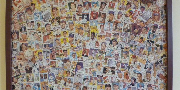 1024x768 Vintage Baseball Cards puzzle by Nordevco, USA. | Here is a …