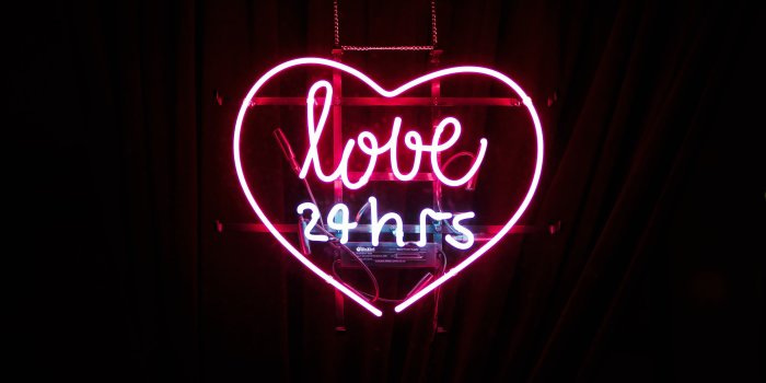 3355x2544 Red Love LED light HD wallpaper | Wallpaper Flare