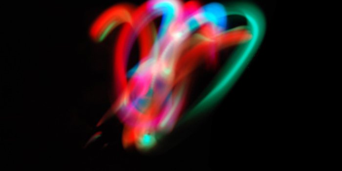 2330x1944 Blue, green, and red LED light wallpaper, black background HD