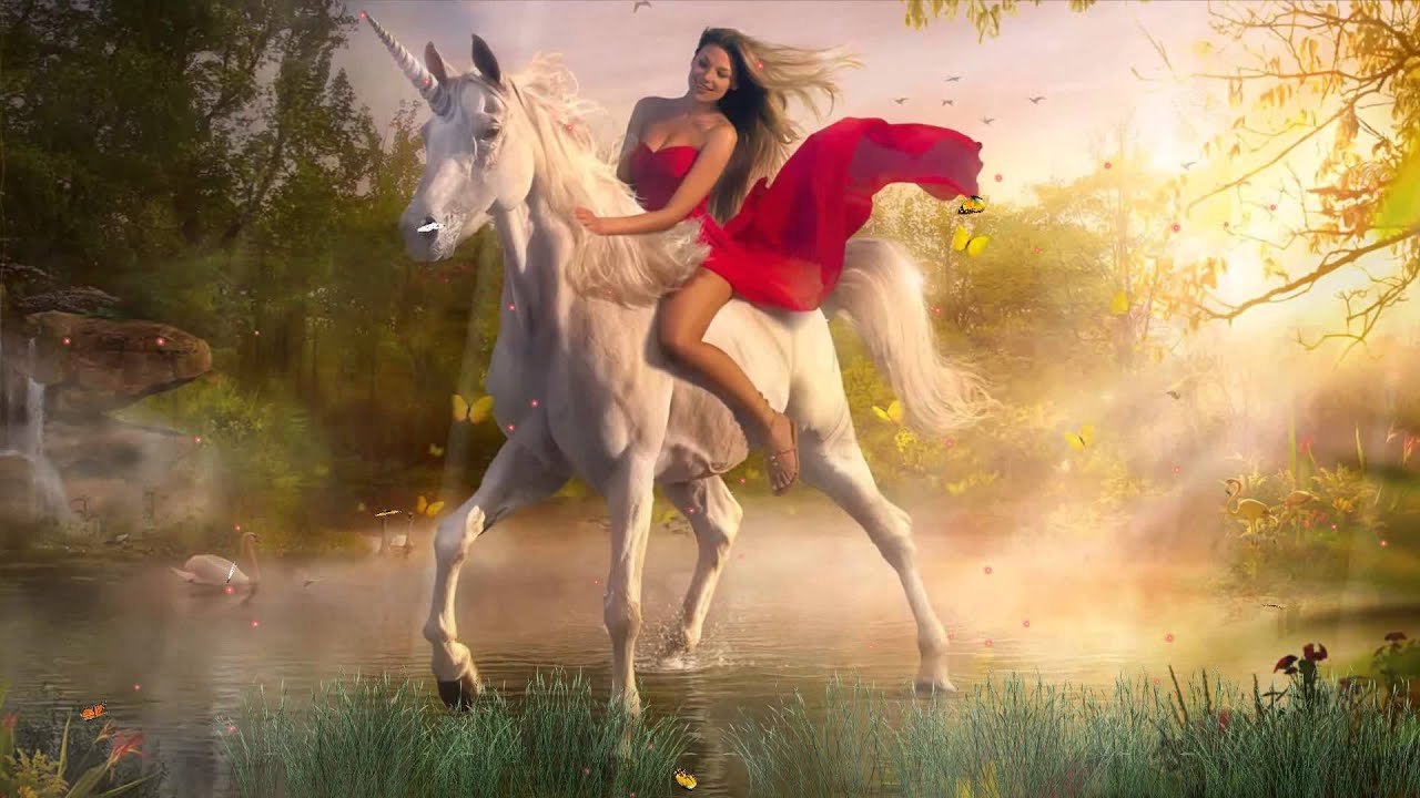 1280x720 Magic Unicorns Animated Wallpaper http://www.desktopanimated.com