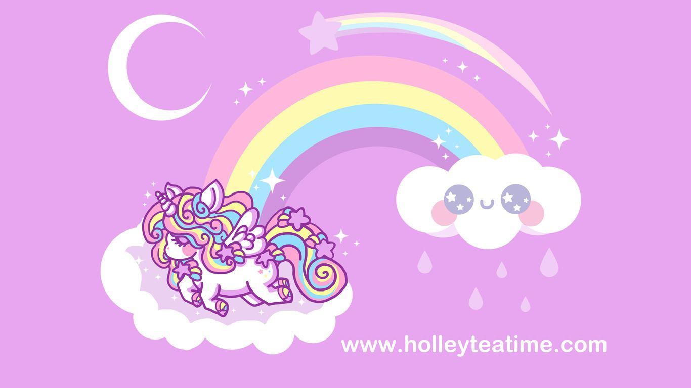 1366x768 Cartoon Unicorn Wallpapers