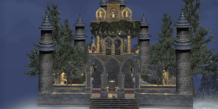 1920x1200 My Pariah's Pinnacle - other way as well - Floating castle — Elder