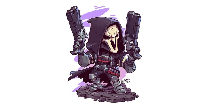 1332x850 Wallpaper Reaper, Overwatch, Derek Laufman images for desktop