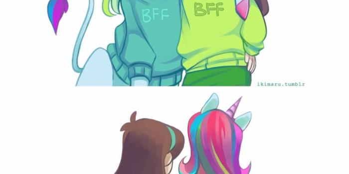 920x1183 Wallpapers Tumblr Wallpaper Cave Bffs By Ikimaruart - Gravity Falls