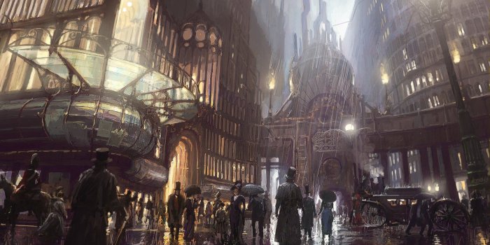 1900x1145 Steampunk City Wallpapers - Top Free Steampunk City Backgrounds