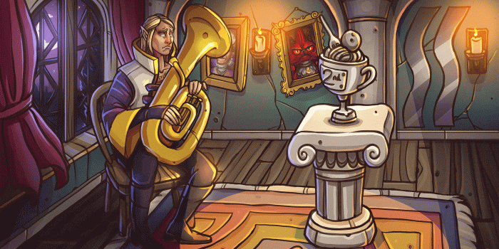 1920x1080 Sad Invoker wallpaper. Rubick clearly just stole his meatball recipe