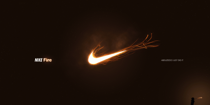 1920x1200 How to create a NIKE Fire logo ad | Cool Art Pics