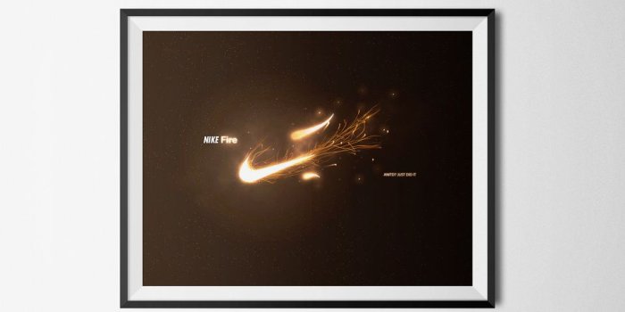 960x960 Nike on Fire - Wallpaper by Anit Dangi