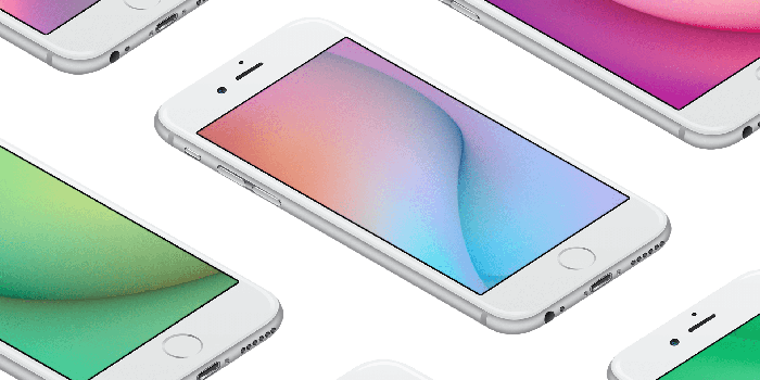 1920x1440 Abstract iPhone wallpapers created by Facebook's design team