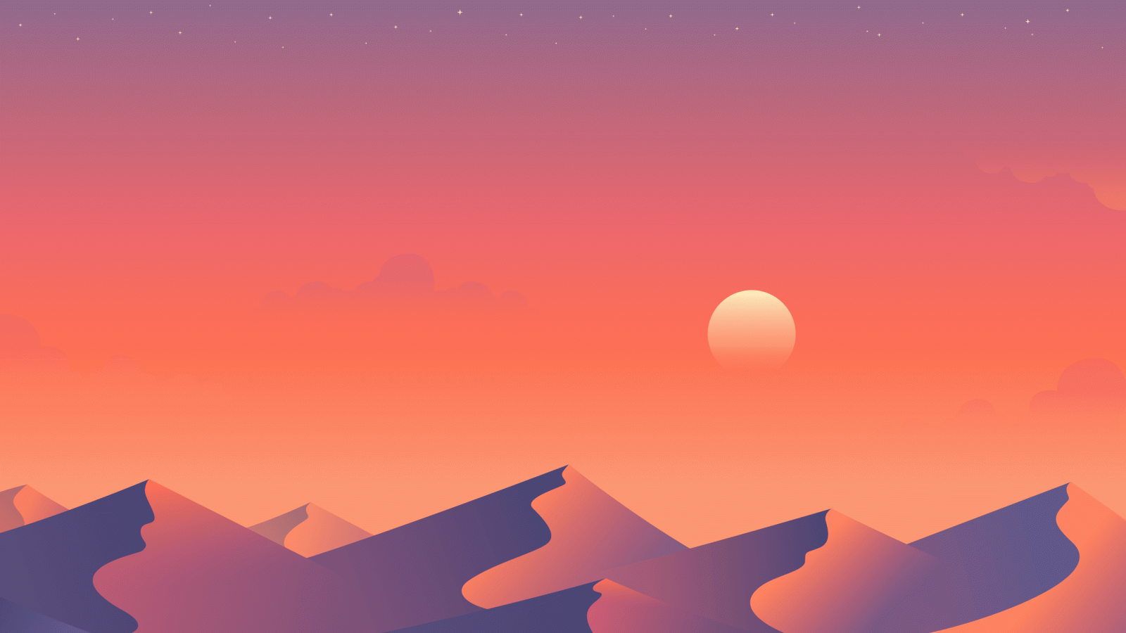 2560x1440 Free Multi-Device Desert Dusk Wallpapers - Hipsthetic