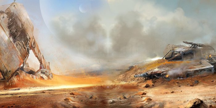 3840x1080 Star Wars Dual Screen 4K wallpaper