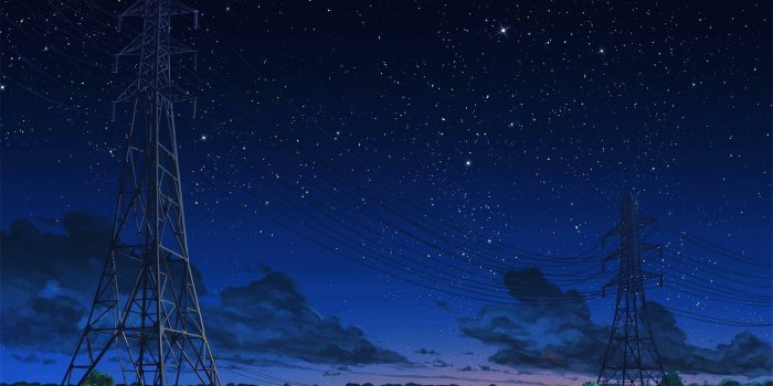 2732x2732 aw16-arseniy-chebynkin-night-sky-star-blue-illustration-art-anime