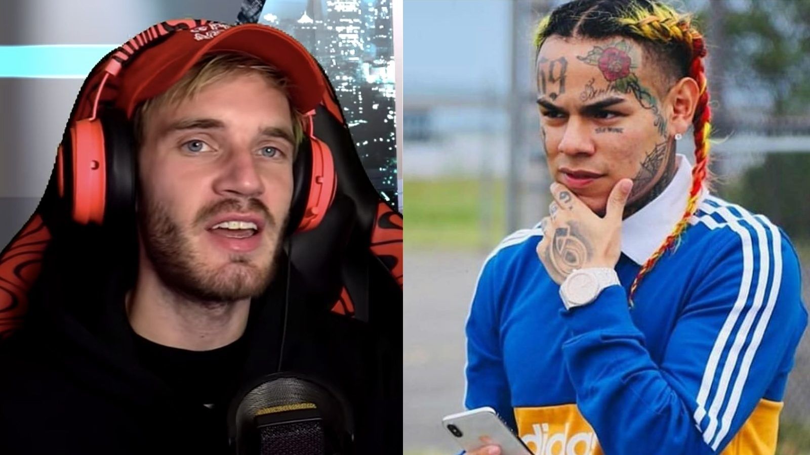 1600x900 PewDiePie surprised by how much is in Tekashi 6ix9ine's bank account