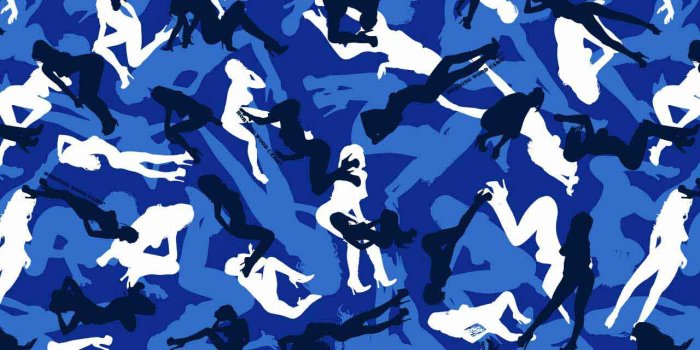 1280x1024 Blue Camo Wallpaper on MarkInternational.info