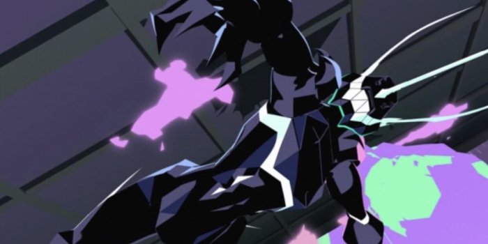 1242x2208 Screenshot from trailer work good a wallpaper for the phone : Promare