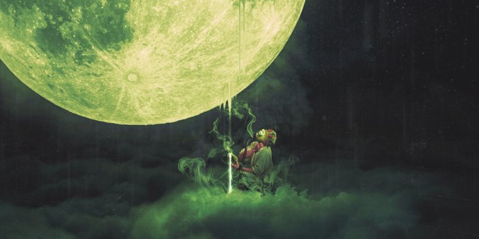 3840x3734 Wallpaper Demon, Dream, Moon, Smoke, Clouds, Fantasy, HD, 4K