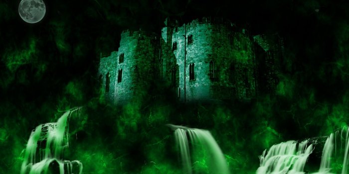 2000x1200 Green Castle HD Wallpaper | Background Image | 2000x1200 | ID:195036
