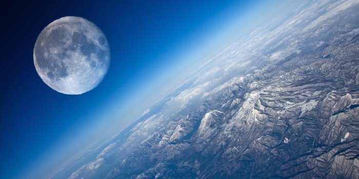 2560x1440 Earth And Moon Wallpaper Group (32+), Download for free