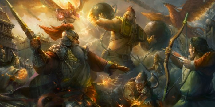 5500x3093 Epic Battle Fantasy 3 5k Retina Ultra HD Wallpaper | Background