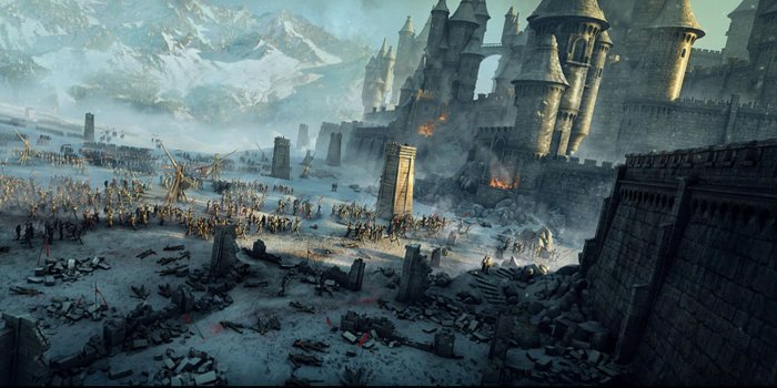 2237x910 Epic battle wallpaper Gallery