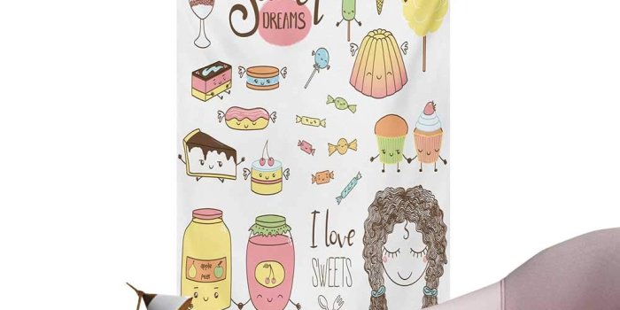 1000x1000 Amazon.com: Sweet Dreams Wallpaper Teen Girl Dreaming About Sweets