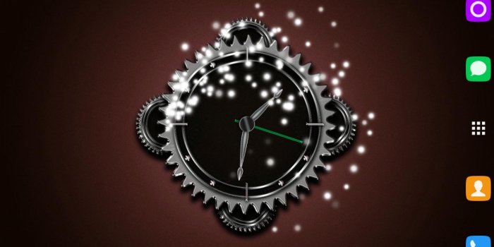 1280x800 Clock Gears Live Wallpaper for Android - APK Download