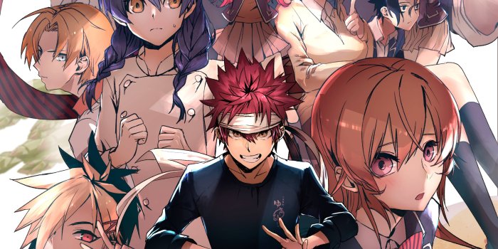 3840x2160 Food Wars Anime Characters Soma Yukihira Alice Nakiri Megumi