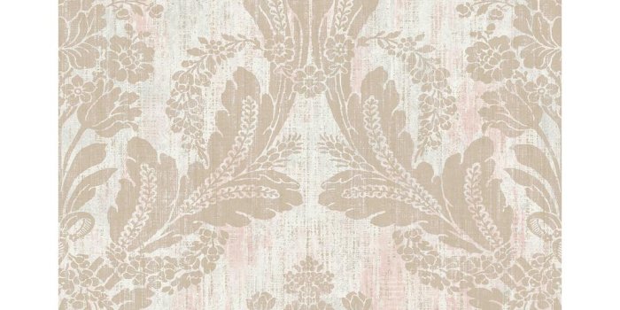1000x1000 Zemi Light Pink Damask Wallpaper Sample