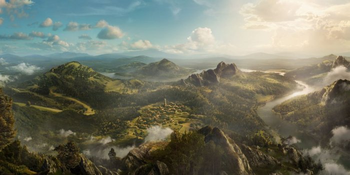 1366x768 Mount Scenery, Atmosphere, Highland, Mountain, Mountainous Landforms