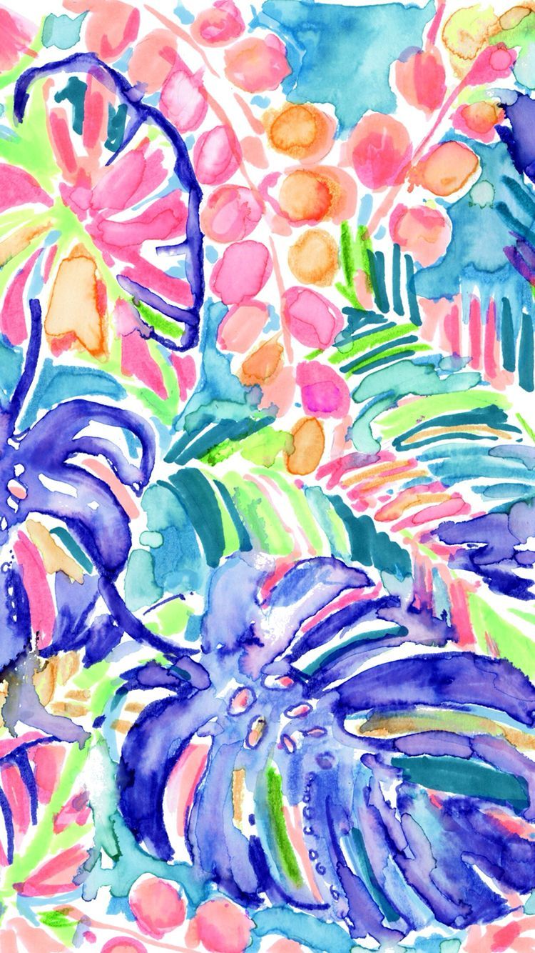 750x1334 Exotic Gardens - Lilly Pulitzer | iPhone backgrounds | Lily pulitzer