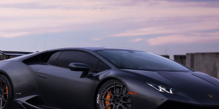 1440x2960 Download 1440x2960 wallpaper black, sports ca, lamborghini huracan