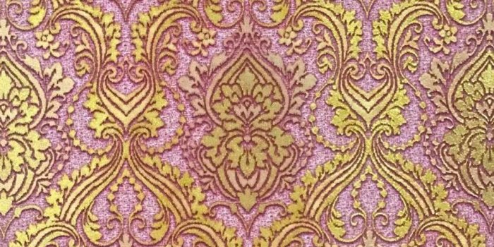 1000x1000 L876-13 Pink Gold Damask Wallpaper