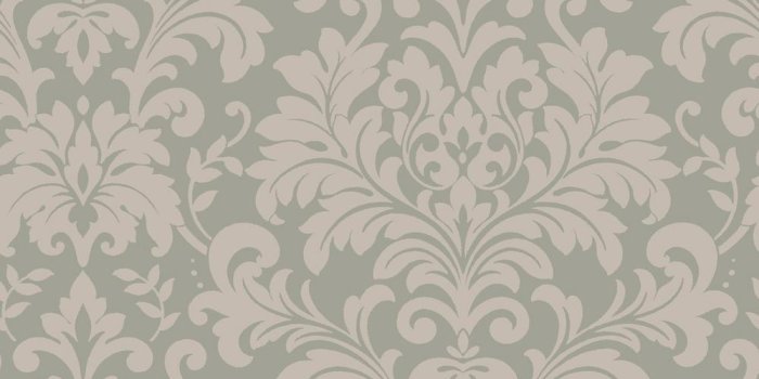 1000x1000 Metallic Silver and Blush Damask Wallpaper