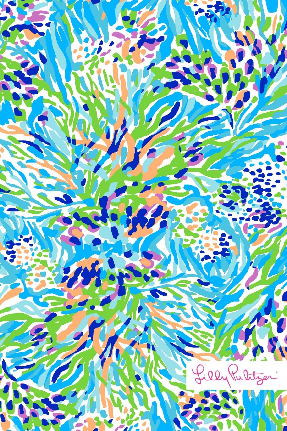 1200x1800 Lilly Pulitzer Sea Soiree Print iphone wallpaper